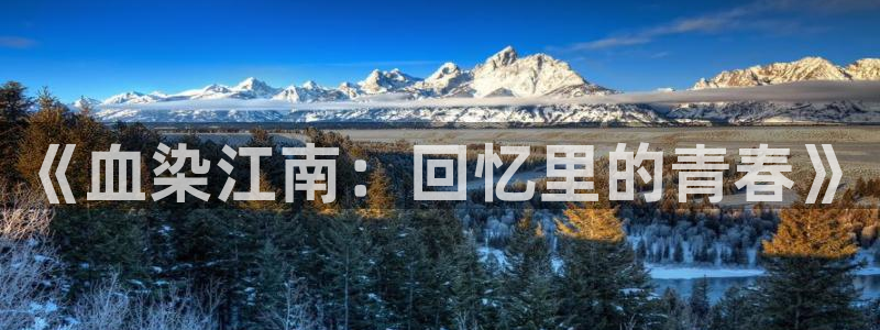 斑马 s4m：《血染江南：回忆里的青春》